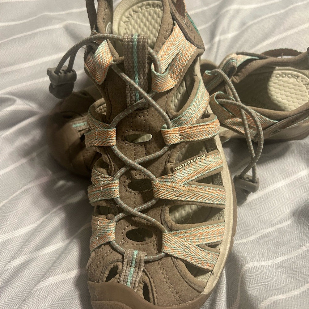 Keen Taupe Coral Women’s Whisper Waterproof Sandals - Picture 3 of 8